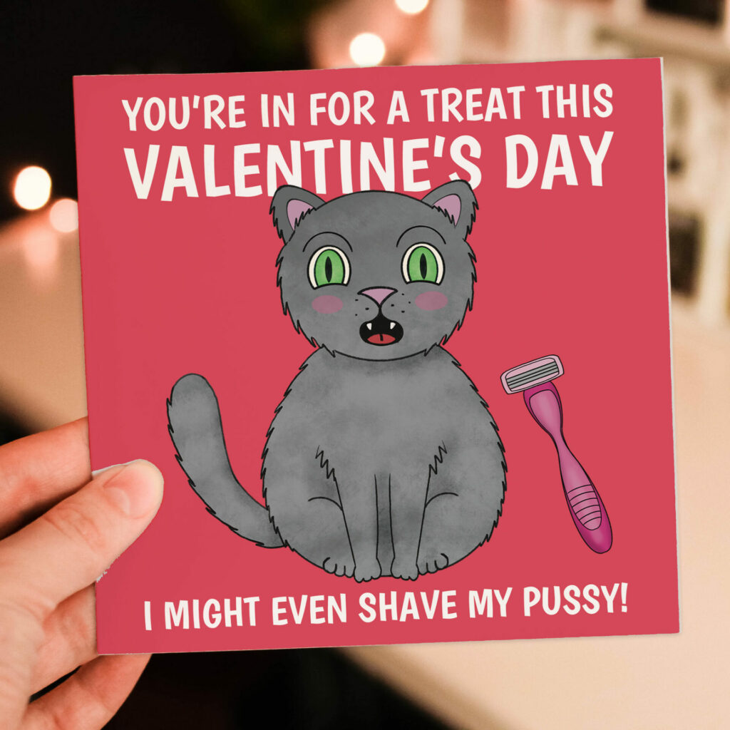 Funny Rude Valentines Day Card From Wife Girlfriend Might Even