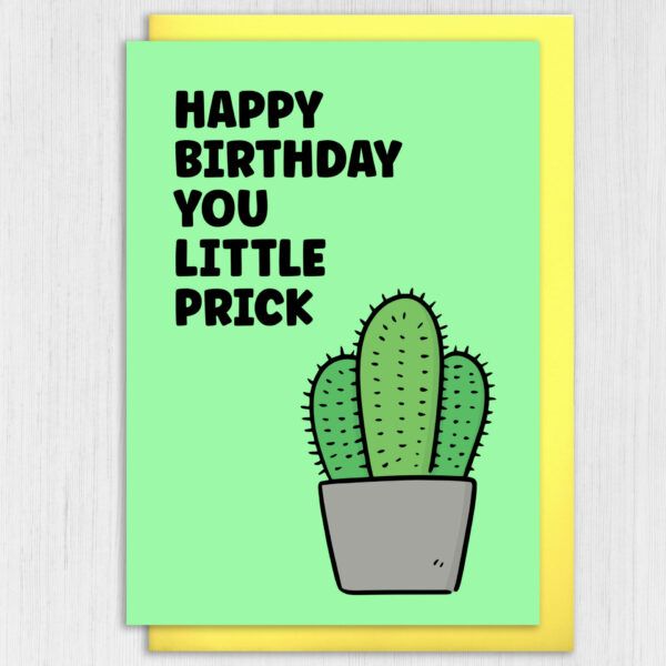 You are Not a Prick Birthday Card – ratbone skinny