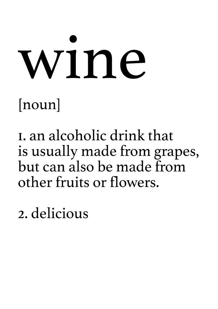 Alcohol dictionary definition typography prints Prints With Personality